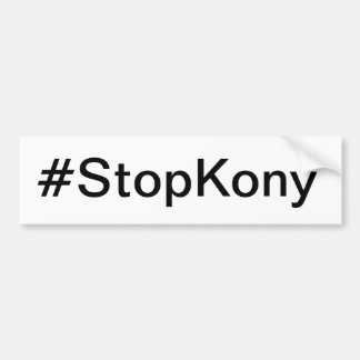 Adesivo Para Carro Pare Kony