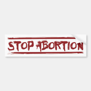 Adesivo Para Carro Pare o aborto 2