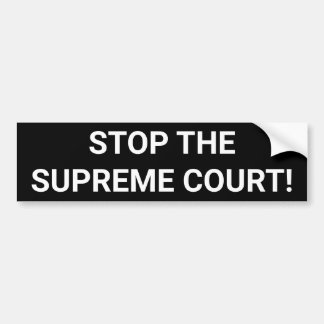 ADESIVO PARA CARRO PARE O SUPREMO TRIBUNAL!