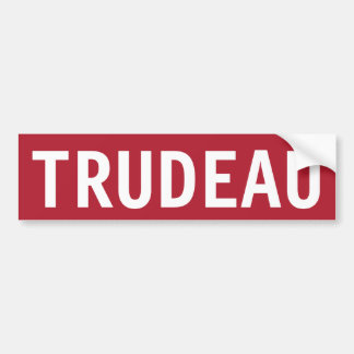 ADESIVO PARA CARRO PARE TRUDEAU