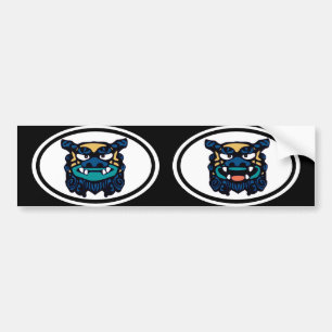 Adesivo Para Carro Pares azuis de Shisa