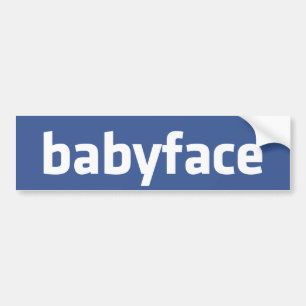 Adesivo Para Carro paródia de rede social engraçada da babyface