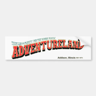 Adesivo Para Carro Parque de diversões de Adventureland, Addison, IL