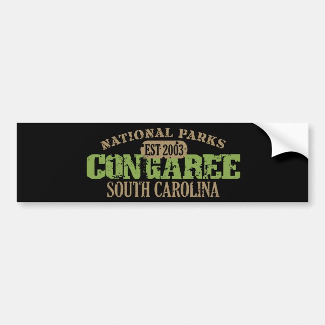 Adesivo Para Carro Parque nacional de Congaree (Frente)