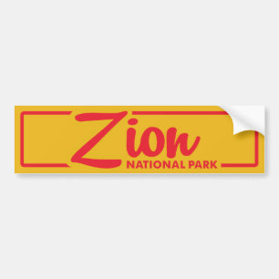 Adesivo Para Carro Parque nacional de Zion