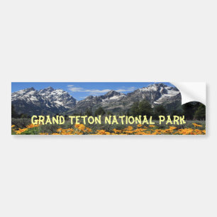 Adesivo Para Carro Parque nacional grande de Teton