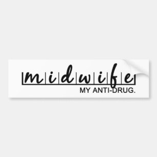Adesivo Para Carro Parteira. Meu antinarcótico