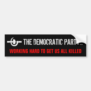 ADESIVO PARA CARRO PARTIDO ANTIDEMOCRÁTICO 1