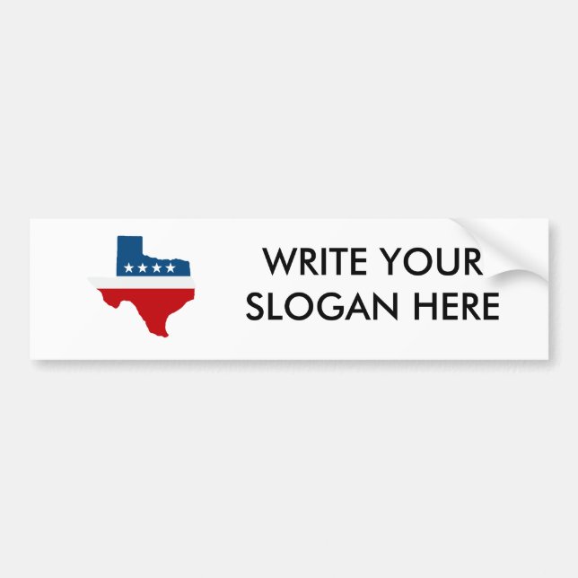 ADESIVO PARA CARRO PARTIDO DE TEXAS (Frente)