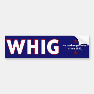 Adesivo Para Carro Partido de Whig