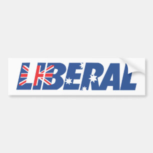 Adesivo Para Carro Partido liberal de Austrália