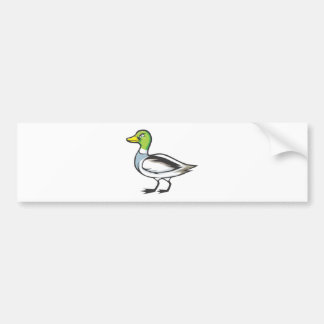 Adesivo Para Carro Pássaro sério do pato do pato selvagem