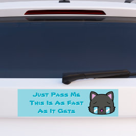 Adesivo Para Carro Passe-me, isto é tão rápido quanto ganha