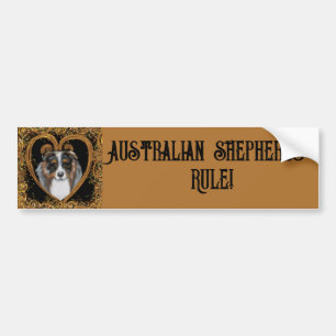 Adesivo Para Carro Pastor Australiano  