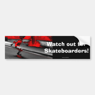 Adesivo Para Carro Patinador de velocidade - Skateboarder
