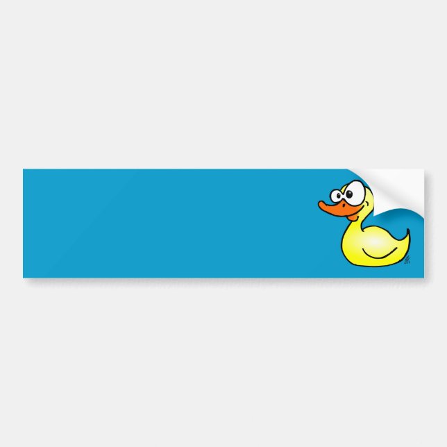 Adesivo Para Carro Pato de borracha (Frente)