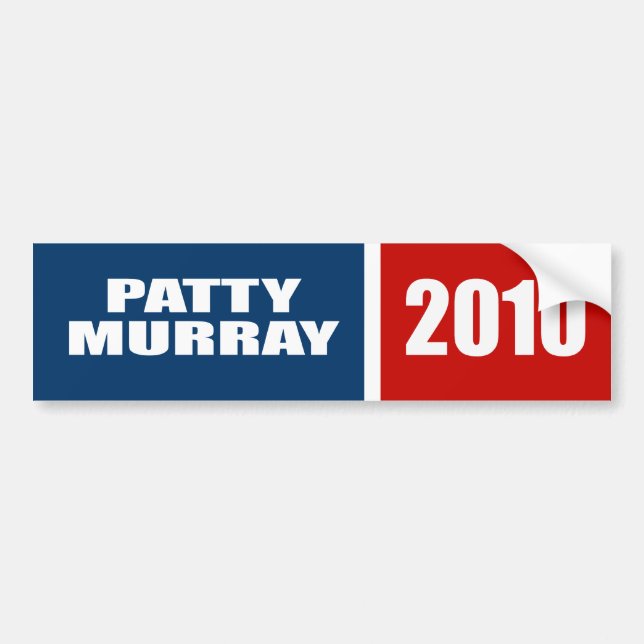 ADESIVO PARA CARRO PATTY MURRAY PARA O SENADO (Frente)
