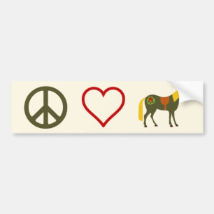 Adesivo Para Carro Pau de Bomba de Cavalo de Paz