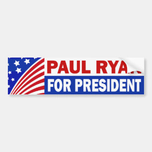 Adesivo Para Carro Paul Ryan para o presidente