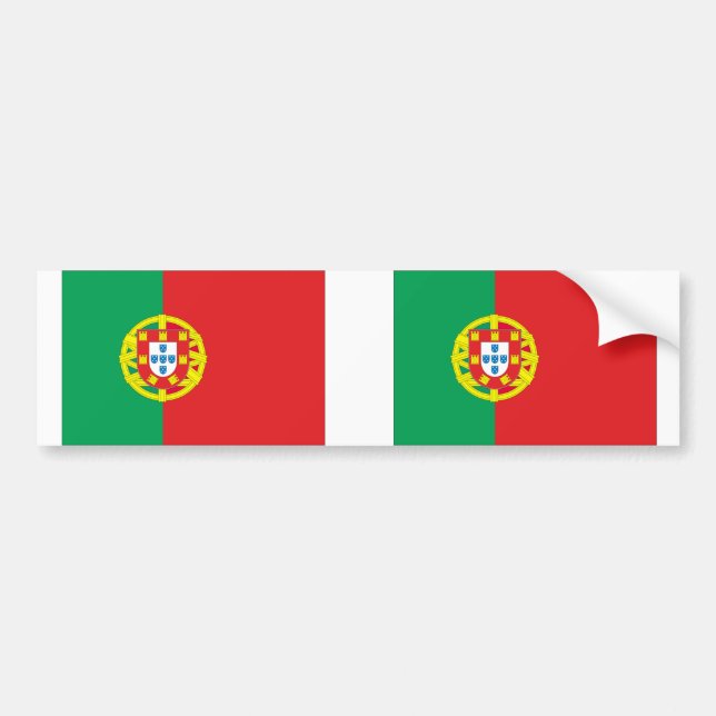 Adesivo Para Carro Pavilhão Portugal (Frente)