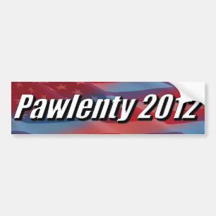 Adesivo Para Carro Pawlenty 2012