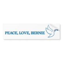 Paz. Amor. Bernie.