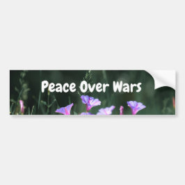 Adesivo Para Carro Peace Over Wars