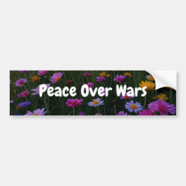 Adesivo Para Carro Peace Over Wars
