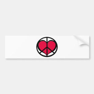 Adesivo Para Carro PeaceLove