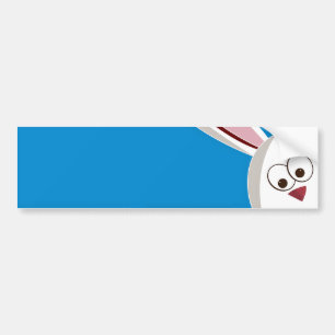 Adesivo Para Carro Peeking Bunny