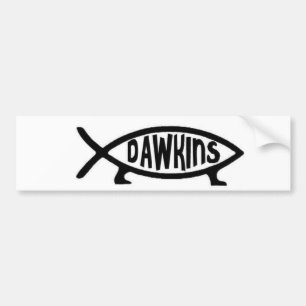 Adesivo Para Carro Peixes de Dawkins