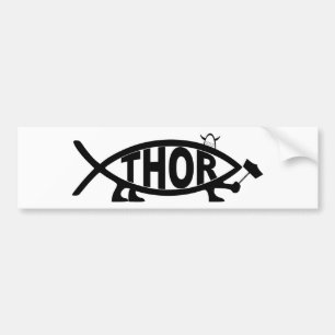 Adesivo Para Carro Peixes do THOR