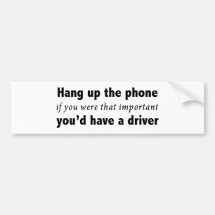 Adesivo Para Carro Pendure acima o telefone