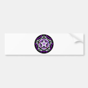 Adesivo Para Carro Pentacle do corvo de Julia