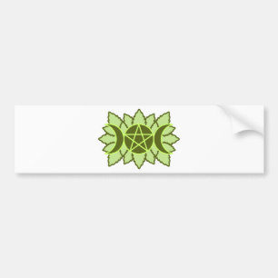Adesivo Para Carro Pentagram frondoso