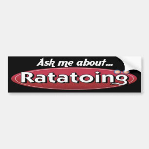 Adesivo Para Carro Pergunte-me sobre Ratatoing