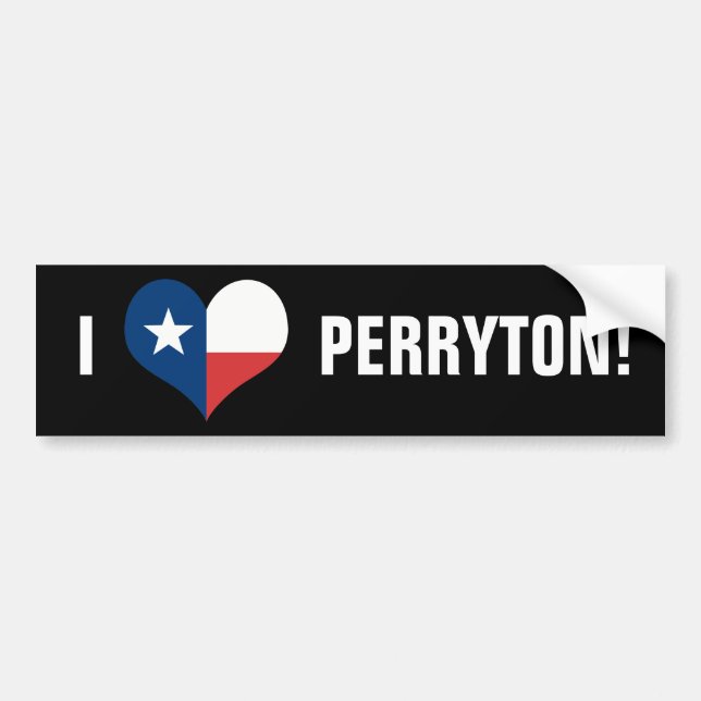 Adesivo Para Carro Perryton (Frente)