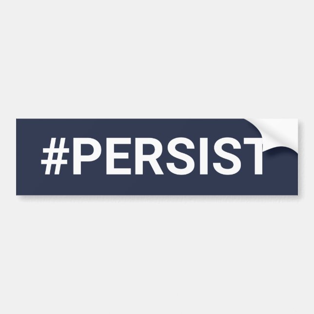 ADESIVO PARA CARRO #PERSIST (Frente)