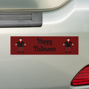 Adesivo Para Carro Personalização do Vampiro do Dia das Bruxas