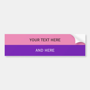 Adesivo Para Carro Personalizar o seu texto, imagem e cor de fundo