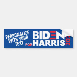 Adesivo Para Carro Personalizar Para Carro Vinílico Biden/Harris 2020