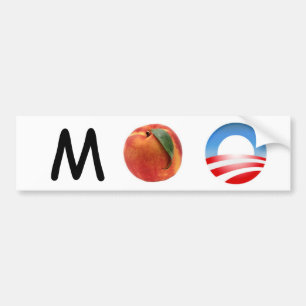 Adesivo Para Carro Pêssego Obama de M - acuse Obama!