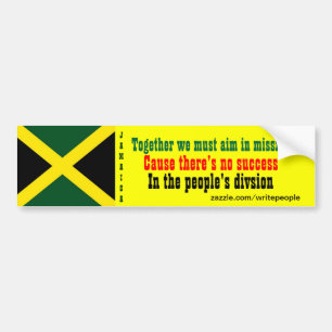 Adesivo Para Carro Pessoas de proteção da Jamaica