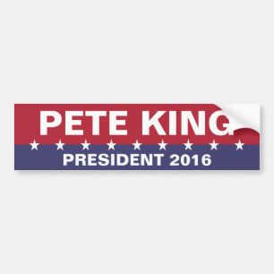 Adesivo Para Carro PETE KING para Presidente 2016