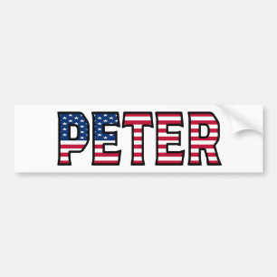 Adesivo Para Carro Peter Name Vorname USA Aufkleber Sticker Auto