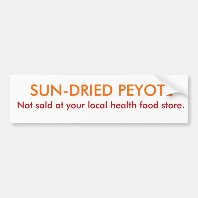 Adesivo Para Carro Peyote! (Frente)