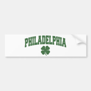 Adesivo Para Carro Philadelphfia (trevo irlandês)