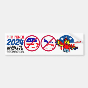 Adesivo Para Carro PHin Power 2024 Party