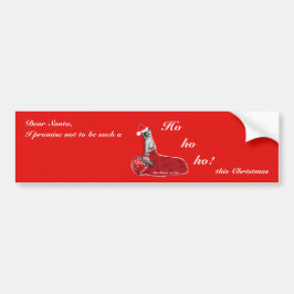 Adesivo Para Carro Piada picante sexy Pinup de Natal