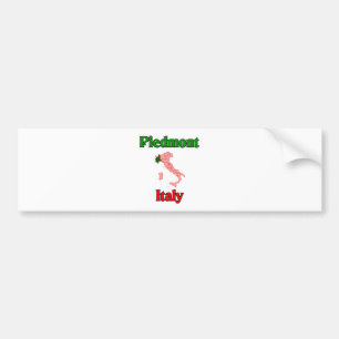 Adesivo Para Carro Piedmont Italia